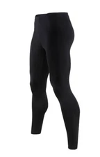 Mens Ultra Soft Fleece Lined Thermal Underwear Leggings Compression Pants