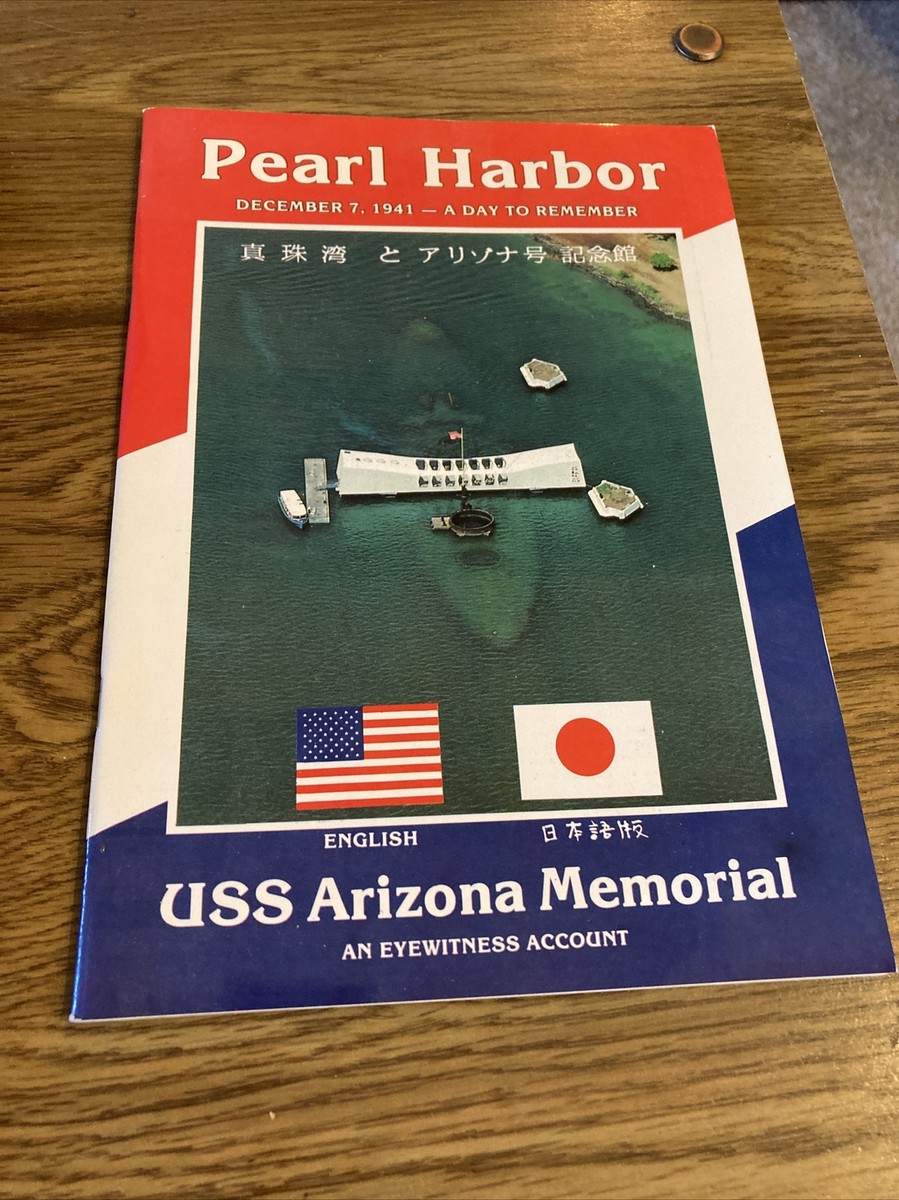 パールハーバー　Pearl Harbor  パンフレット 1983 PEARL HARBOR USS Arizona Memorial Guide Book English