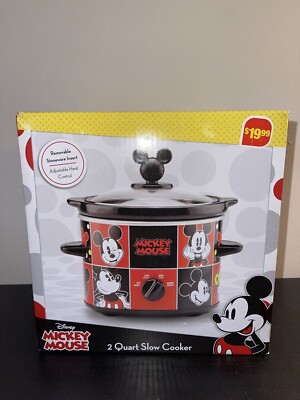Disney Mickey Mouse Quart Slow Cooker