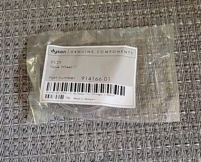 Dyson Genuine Part DC25 Clear Valve Wheel Part #914166-01