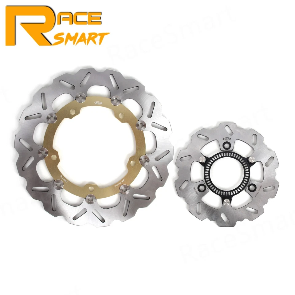 Discos de rotores de freno delanteros traseros Arashi para Kawasaki Ninja 500 EX500 Z500 2024 2025 Foto 4 de 4