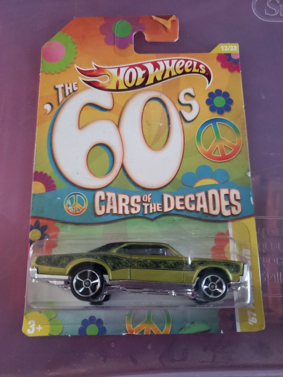 HOT WHEELS CARS Of The DECADES THE 60's '67 PONTIAC GTO ec-707 | eBay