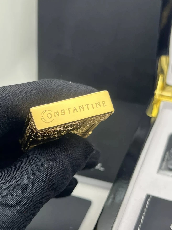 S.T.Dupont LIGNE2 Constantine Butane Lighter Cigars Lighter with Box NEW - Immagine 2 di 4