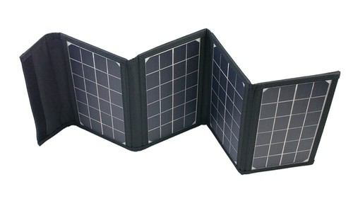 21W Solar Panel Charger Foldable Portable 5V / 2.1 A Monocrystalline - Picture 7 of 7