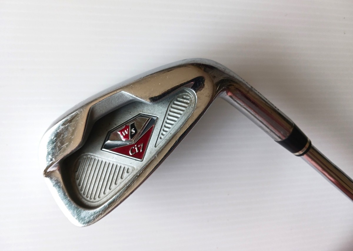 Wilson Ci7 7 Iron True Temper TX105 Regular Steel Shaft Wilson Staff Grip Wilson Ci7 7 Iron True Temper TX105 Regular Steel Shaft Wilson Staff Grip