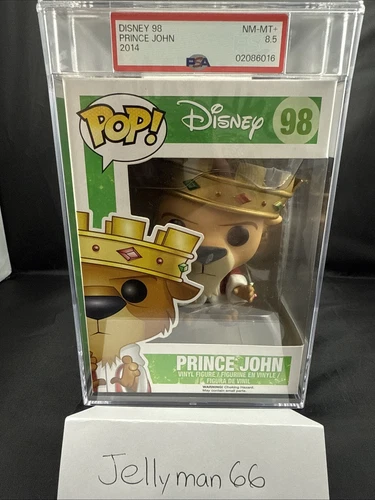 Funko Pop! 2014 Disney Prince John #98 PSA 8.5