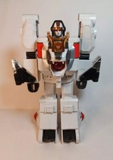 1994 Mighty Morphin POWER RANGERS White Tigerzord 11" Vintage tested Works