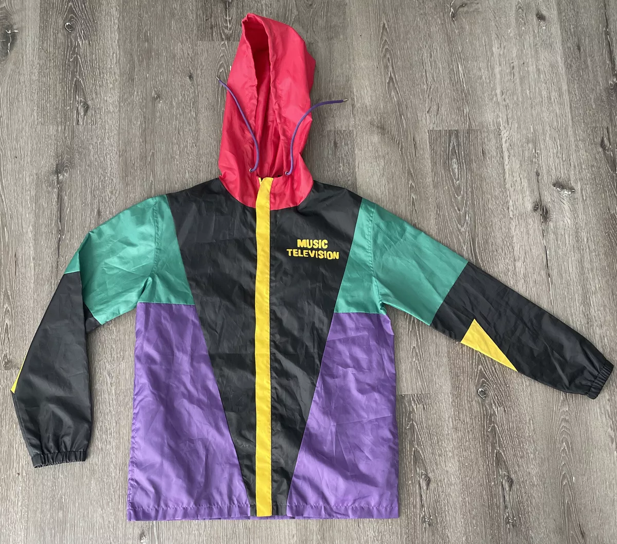 Multicolor Windbreaker