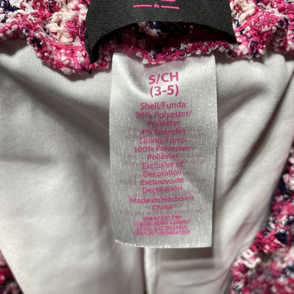 Pantalones Cortos No Boundaries Talla Pequeña (3-5) Juniors Cintura Elástica En Capas Para Mujer Foto 4 de 4