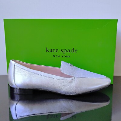 Kate Spade New York Women's City Lights Loafer in Absolutely Gorgeous Metallic