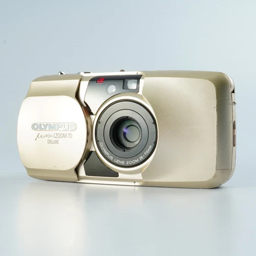VERY GOOD OLYMPUS μ [ mju: ] ( Stylus ) Zoom 70 Deluxeフィルムカメラ...