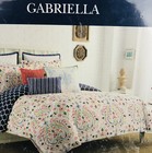 NEW 3 Piece Duvet Cover Set FULL/QUEEN 100% Cotton Gabriella Pink Floral
