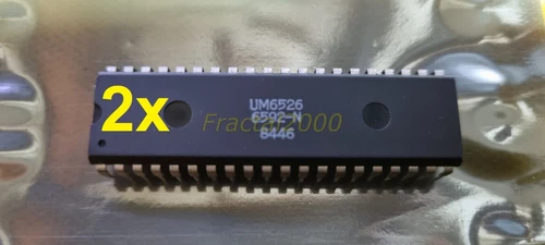 2X NEW UM6526 NTSC TIA Atari 2600 IC CHIP replacement full compatible - L@@K!!