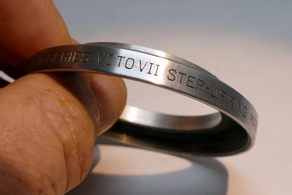 series 6 VI adapter step-up ring for 7 VIII 2" inch 54mm holder Kodak  USA - Image 4 of 4