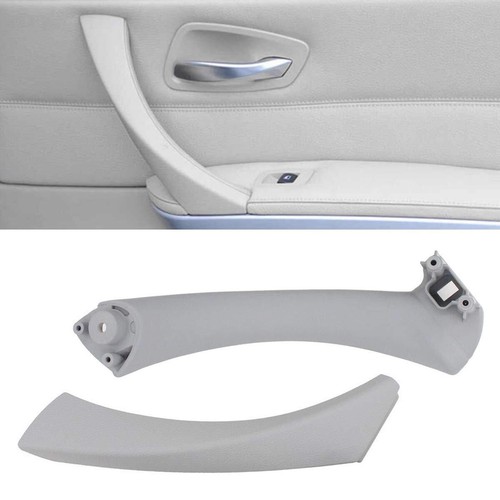 Passenger Left Inner Door Panel Handle Pull Trim Cover For BMW 3 Series E91 E90 - Picture 7 of 17