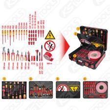 KS TOOLS Isolierter Werkzeug-Satz für Hybrid...