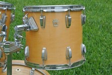 RARE 80's LUDWIG 13" SUPER CLASSIC CLEAR MAPLE RACK TOM for YOUR DRUM SET Q678