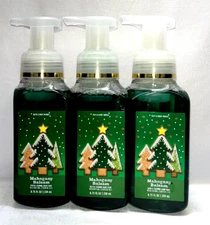 3 Mahogany Balsam Gentle Foaming Hand Soap Bath & Body Works 8.75 fl oz