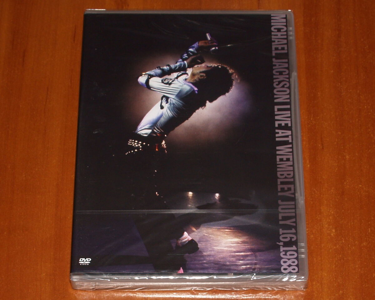 MICHAEL LIVE　DVD2014 2016 2018のセット MICHAEL JACKSON LIVE AT WEMBLEY STADIUM LONDON 1988 CONCERT
