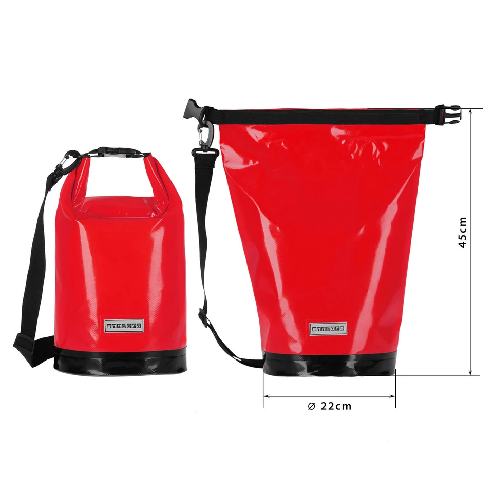 anndora® Tarpaulin Packsack 5 - 30 Liter Seesack wasserdicht Rollbeutel Dry Bag - Bild 3 von 4