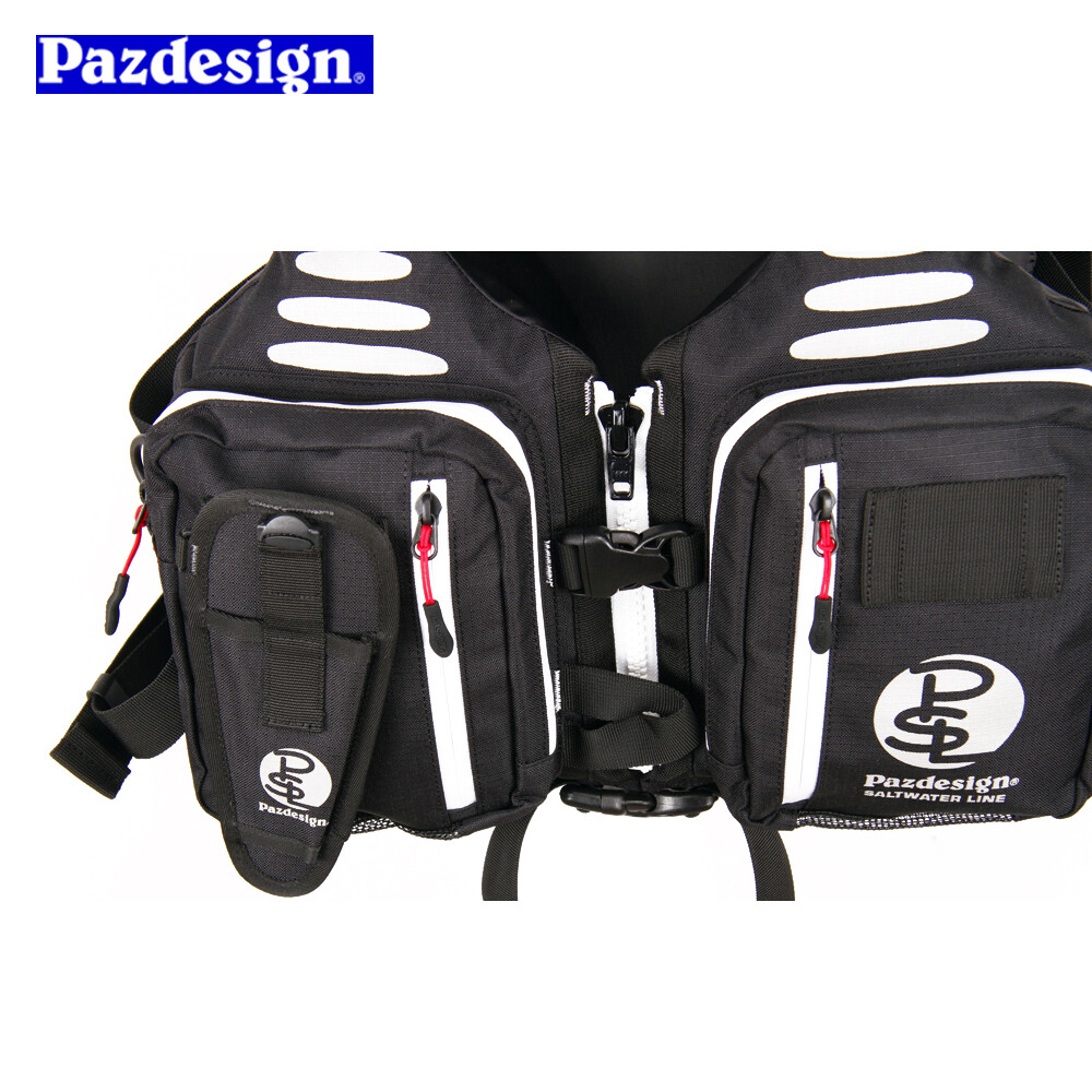 Pazdesign Japan Saltwater Line ISO Rock Fishing Vest - Multi
