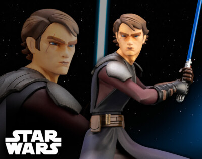 NEU KOTOBUKIYA ARTFX+ Star Wars Clone Wars Anakin Skywalker 1/10 scale Figur