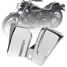 Chrome Battery Side Cover For Yamaha V Star 650 XVS650A Classic XVS650 Custom US