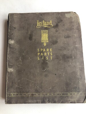 LEYLAND COMET LORRY TRUCK E0370/GB241/EC859 ENGINE SPARE PARTS LIST CS3/14R