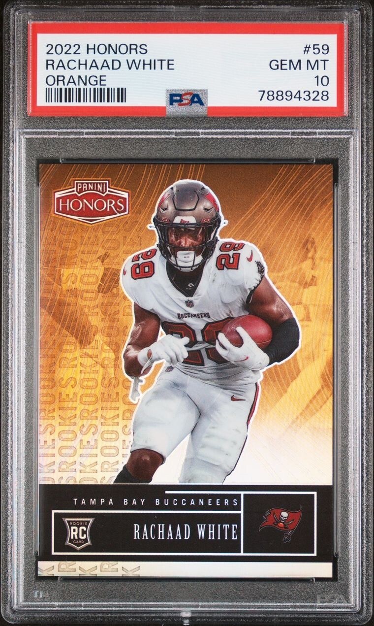 Rachaad White Panini Honors #59 Orange