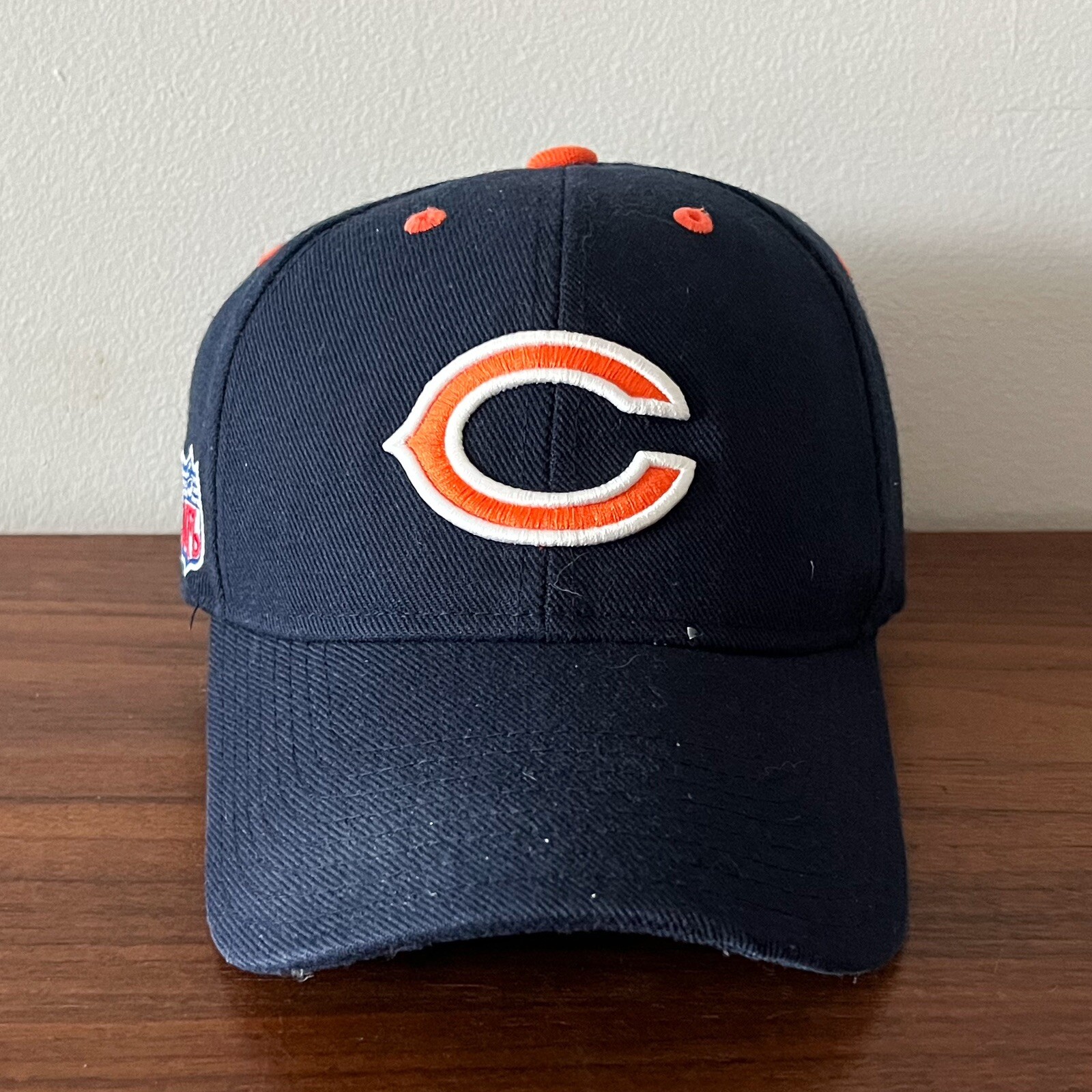 Vintage Chicago Bears Hat NFL Reebok On Field Apparel Strap Back One Size