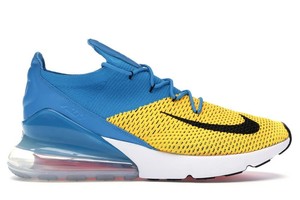 orange and blue air max 270