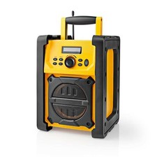 HEAVY DUTY Water Resistant Portable FM Bluetooth Radio Job Site Construction