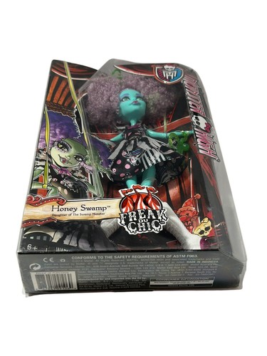 Monster High doll Freak Du Chic Honey Swamp New In Box (box has some damage) - Picture 9 of 11