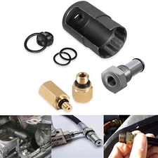 IPR Valve Socket Air Test Fittings & Fuel Rail Adapter for 6.0L Ford Powerstroke