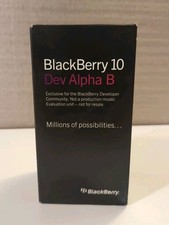 Blackberry 10 Dev Alpha B New BLACKBERRY Developer