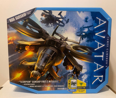 Avatar RDA AT-99 Scorpion Gunship Fires 2 Missiles 2009 Mattel James Cameron