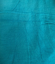 Terry Cloth Towel Teal Blue Fabric 45" Wide 100 Cotton by the Yard New