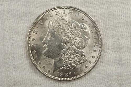 NobleSpirit Choice BU 1921 Morgan SILVER Dollar Nice Luster