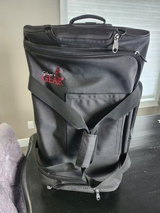 Glam' R Gear Dance Garment Bag Rolling Used Great Shape 