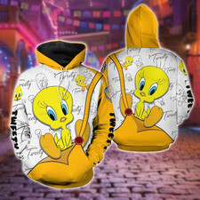 Tweety Looney Tunes Pullover Hoodie