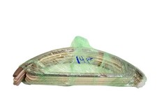 Padded Fabric Clothes Hangers 14 Pack Beige Traditional Suit Coat Trouser Bar