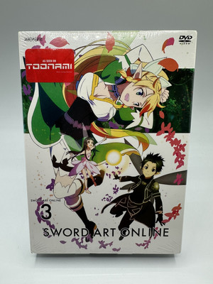 Sword Art Online Volume Vol 3 (2-Disc DVD Set, 2016) Aniplex Anime