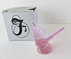 Fenton Rosemilk Opal Pink Butterfly Figurine