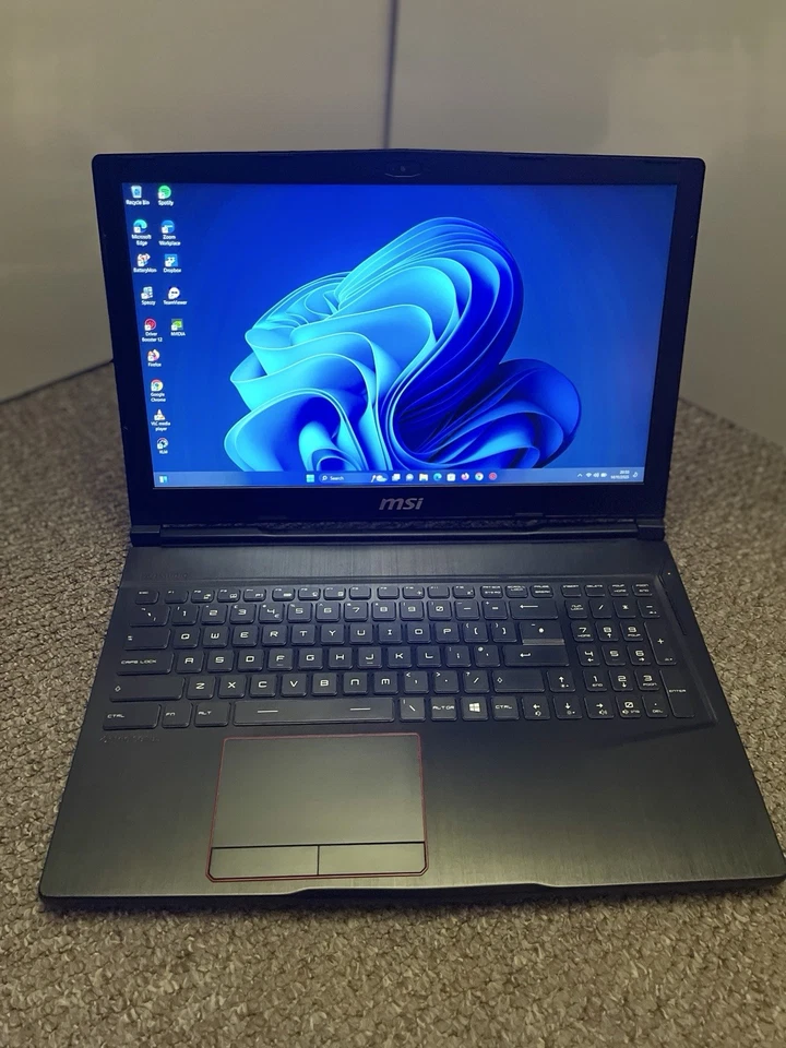 MSI GE63-7RD Gaming - 15.6'' i7 32GB 128GB SSD+1TB HDD GeForce GTX 1050Ti Win11 - Image 4 of 4