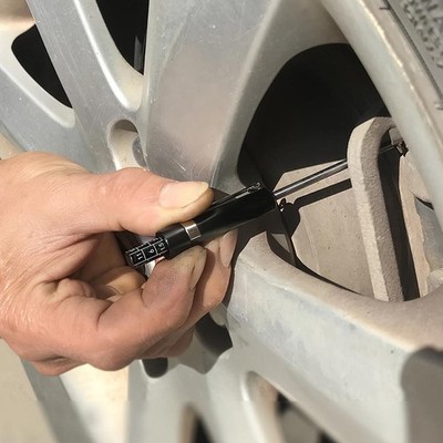 Precise Accurate Rust-Resistant Easy-To-Read Portable Brake Disc Thickness Gauge