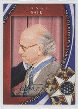 2009 Topps Heritage American Heroes Edition Jonas Salk #MOF-2 0a3