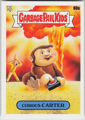 Garbage Pail Kids Curious Carter  Garbage Pail Kids Book Worms 80a