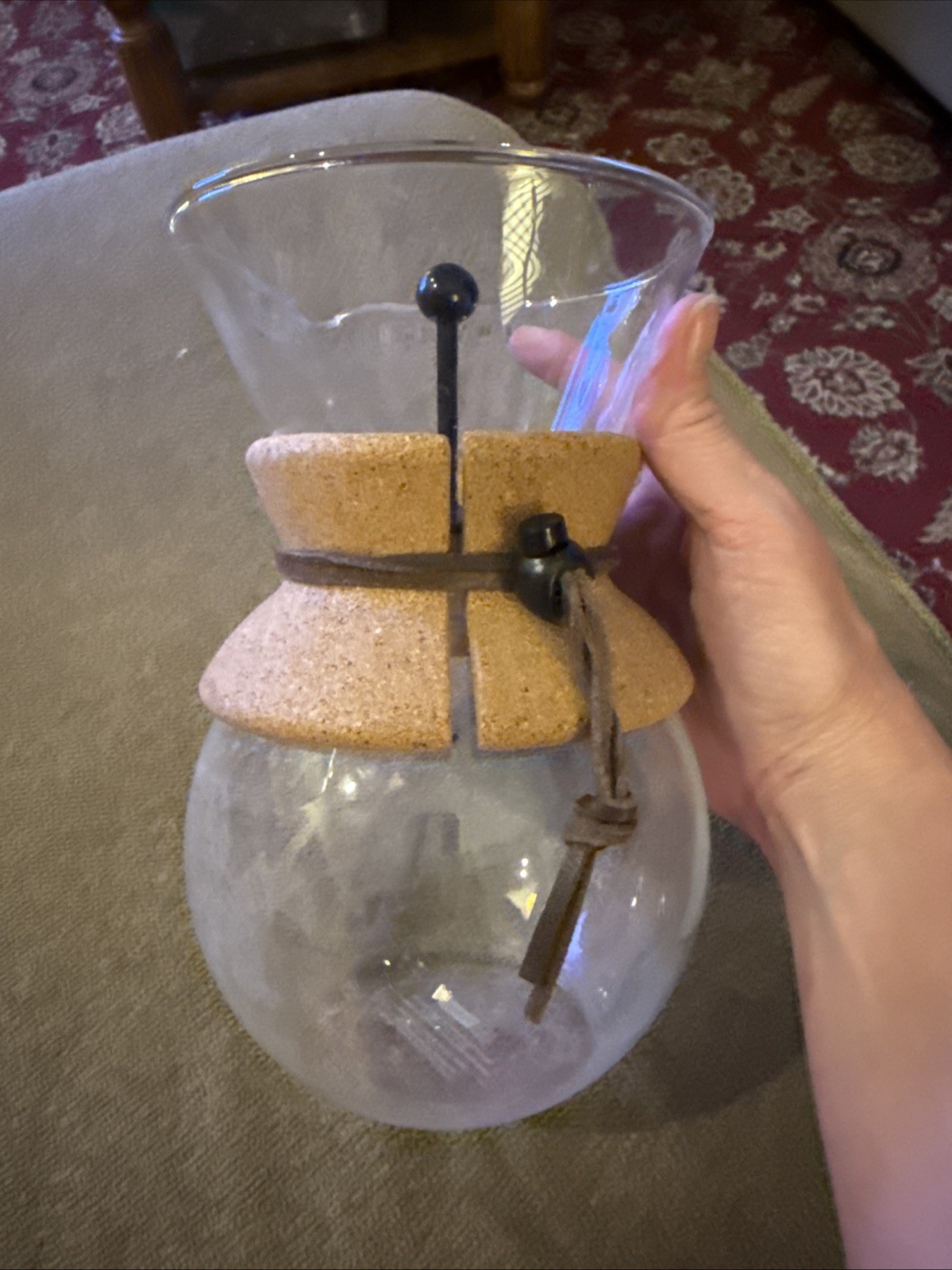 Carafe Cork Band Hourglass (td)