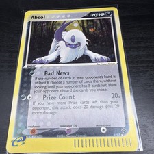 Absol Holo EX Dragon 1/97 Pokemon Card Swirl LP+ on eBay