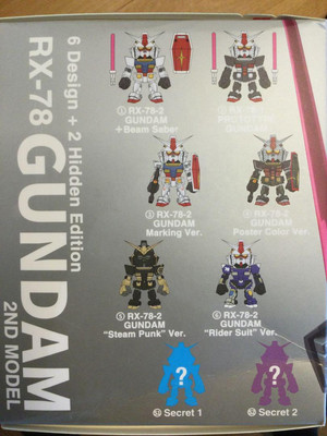 Secret Qmsv Mini Rx-78-2 Gundam Glitter Blue | eBay